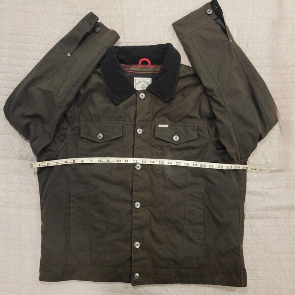 Iron and Resin, Scout Jacket - Halley Stevensons Waxed Canvas, Vintage Black - Picture 5 of 14